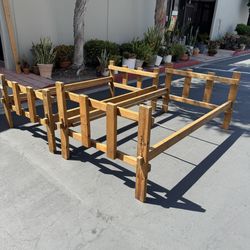 Natural Solid Wood Bunk Bed