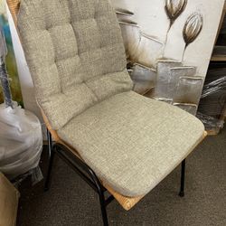 New Chair Cane Wood Showroom Floor Model