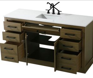 54" BATHROOM VANITY NEW