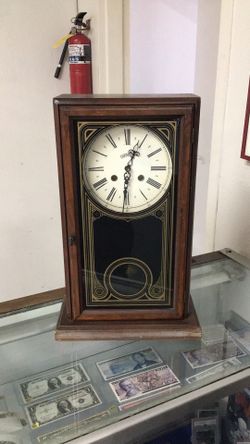 Vintage Cornwall Winding Day Clock W No Key 💵 💵 💵CASH ONLY💵 💵 💵