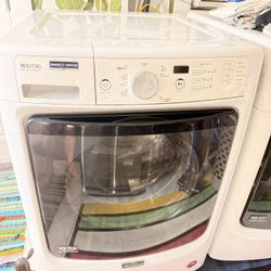 White Maytag Front Load Washer – 4.3 cu ft (Model MHW3505FW)