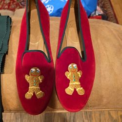 Stubbs & Wooton Gingerbread Loafers 