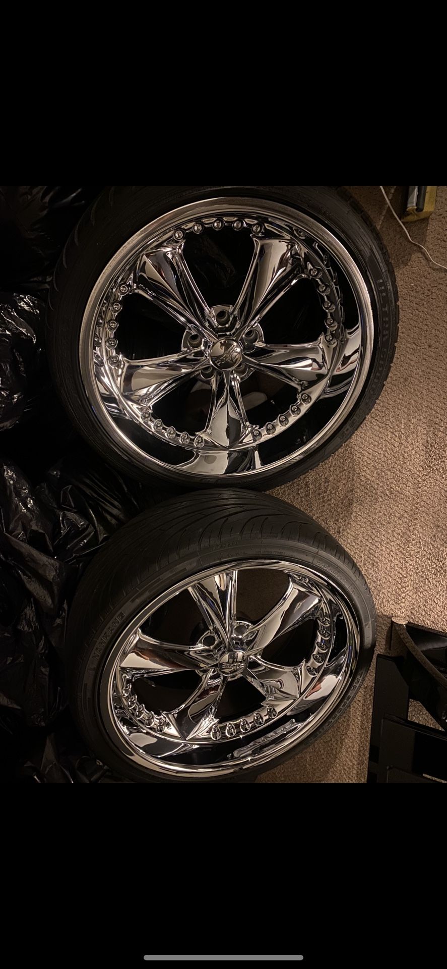 Foose 20 Inch Chrome Rims