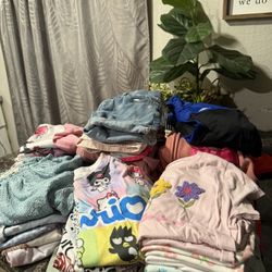 Bag Of Girls Clothes