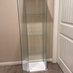 Ikea Glass Shelf Display