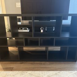 Tv Stand Or Storage Bins, Black 