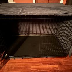 42 Inch Brand New Dog crate With Cover