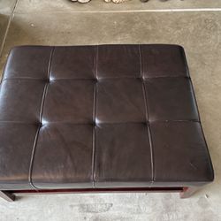 Leather Coffee Table/ottoman 