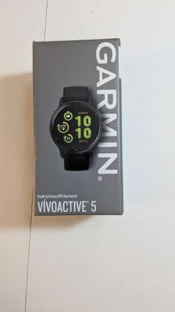 NEW Garmin Vivoactive 5 black smartwatch