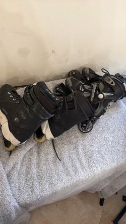 Two pairs of skates