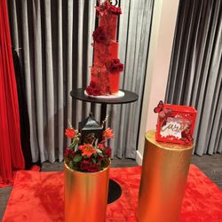 Cake Cylinder Stands 