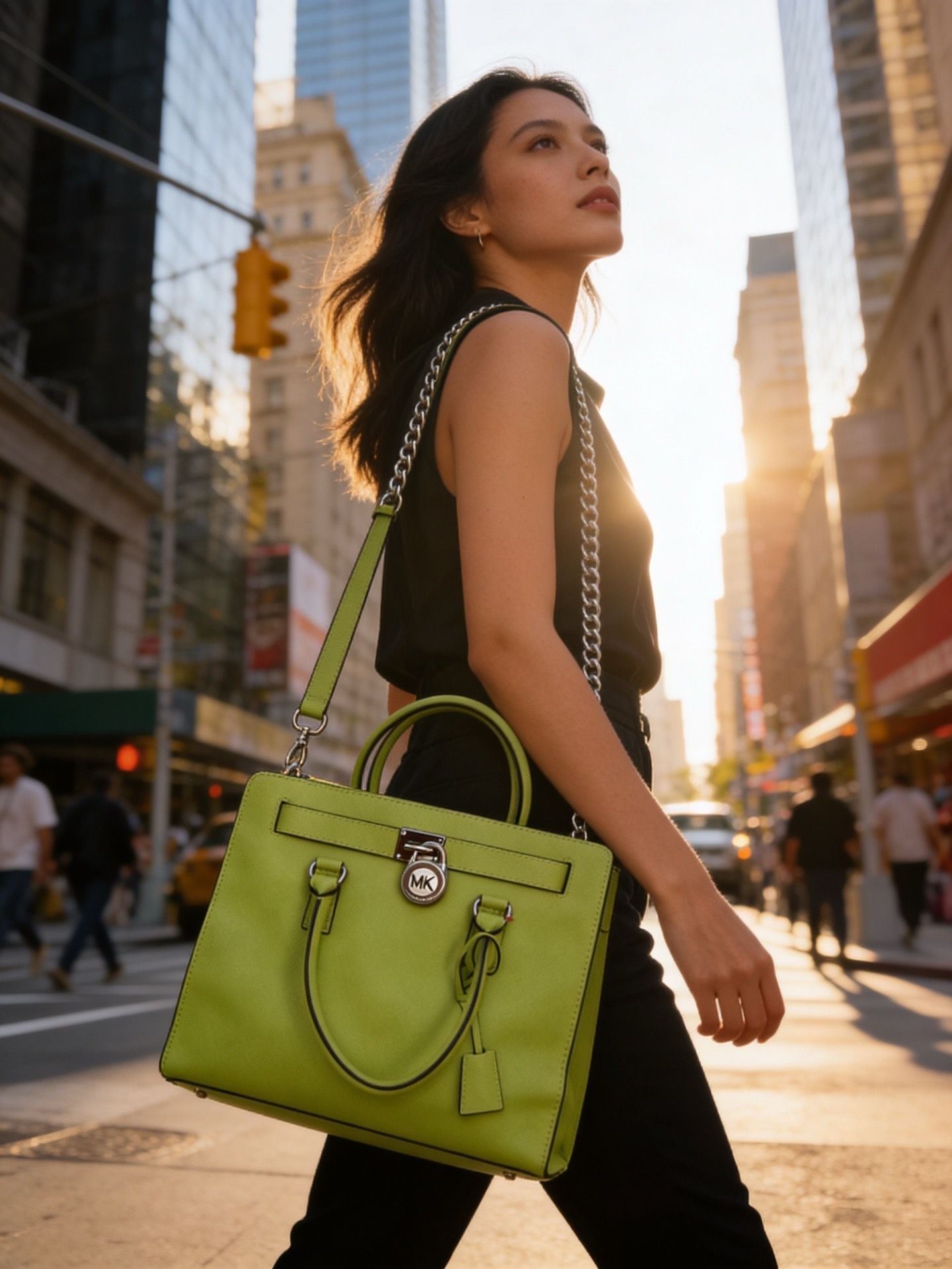 Large Micheal Kors in green
