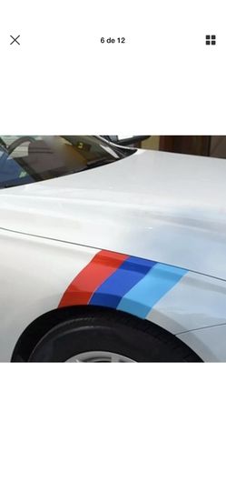 BMW decal series M. BMW 5 feet.