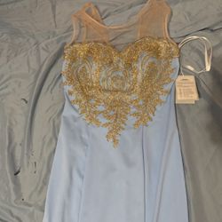 Light Blue Prom/homecoming Dress