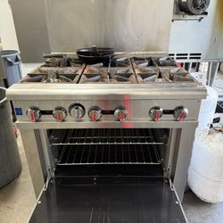 6 Range Hot Plate Still Oven Combo