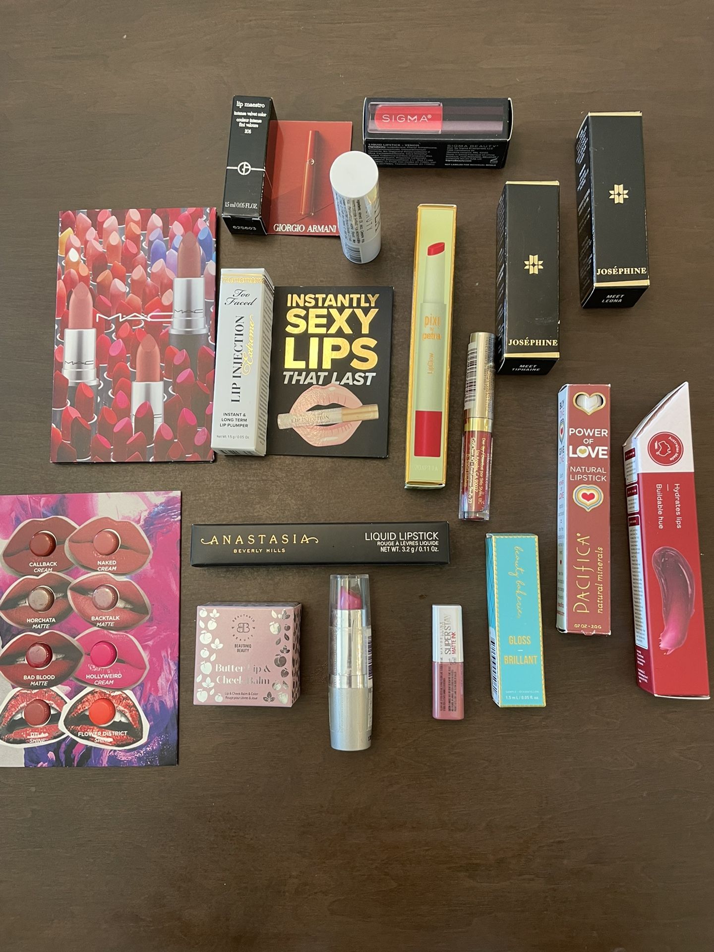 Huge a lot of 15+ lip sticks new unopened