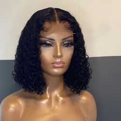 13x4 Short Curly Wig