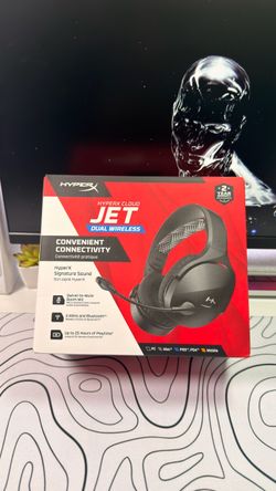 HyperX Cloud Jet Dual Wireless Gaming Headset New Sealed