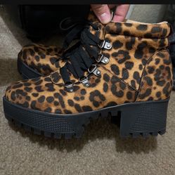 Cheetah Booties