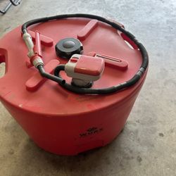 20 Gallon Fuel Container With Fuel Pump