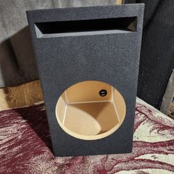 12" Ported Subwoofer Box 14x17x24 Tuned 34hz With 1" Baffle 2 Cubic Ft
