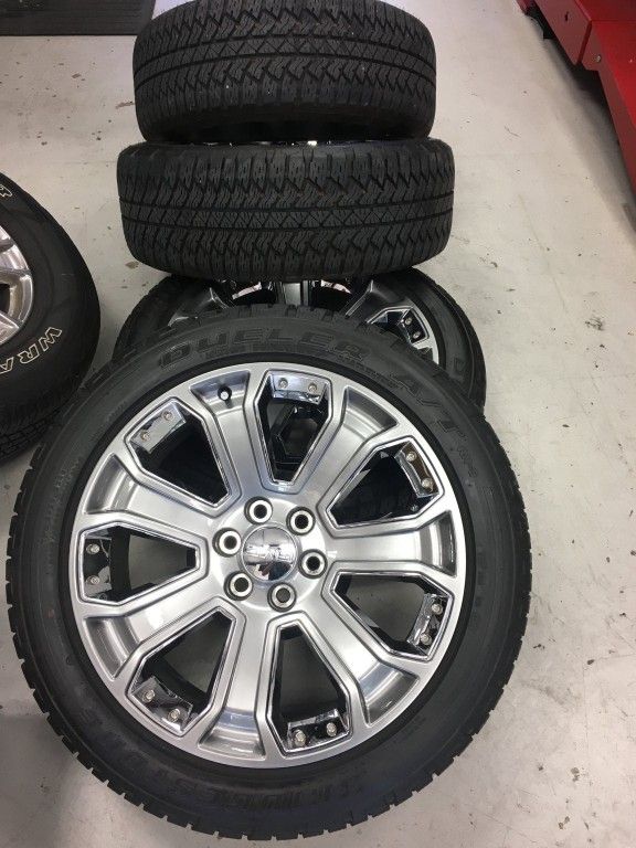 Chevy Tahoe Rims Chevrolet Suburban Wheels Silverado Snowflakes Trail Boss High Country Ltz Rst Z71 Yukon Sierra Denali Cadillac Escalade