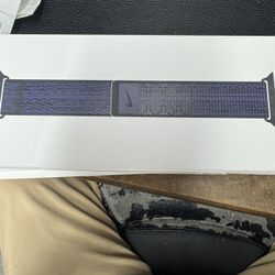 Myjd3am/a Apple Watch 46mm Black Blue Nike Sport Loop Watch Band