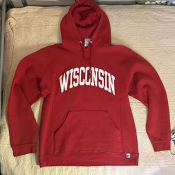 Vintage Red Wisconsin Hood