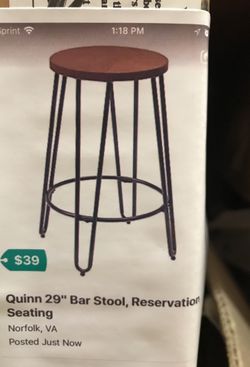 Quinn 29” Bar Stool