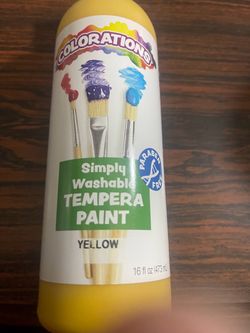 Colorations simply washable tempera paint yellow