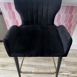 2 Velvet Chairs 