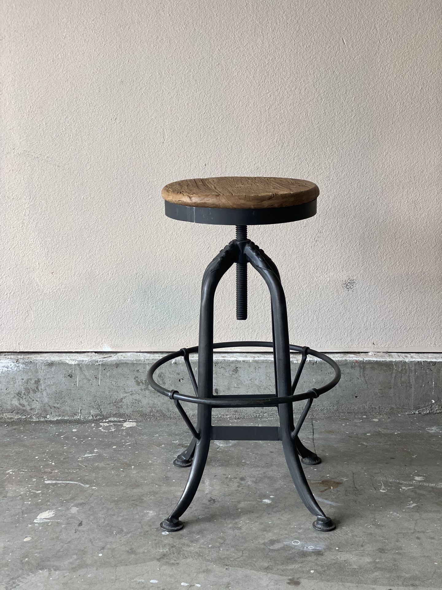 Industrial Style Factory Stool - Park Hill Collection