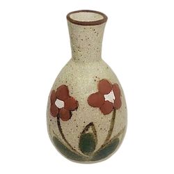Glazed Ceramic Studio Art Bud Vase 
