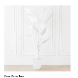 Z Gallerie's faux palm tree