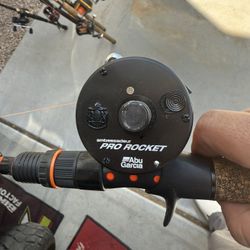Abu Garcia Fishing Reel Pro Rocket Black Edition