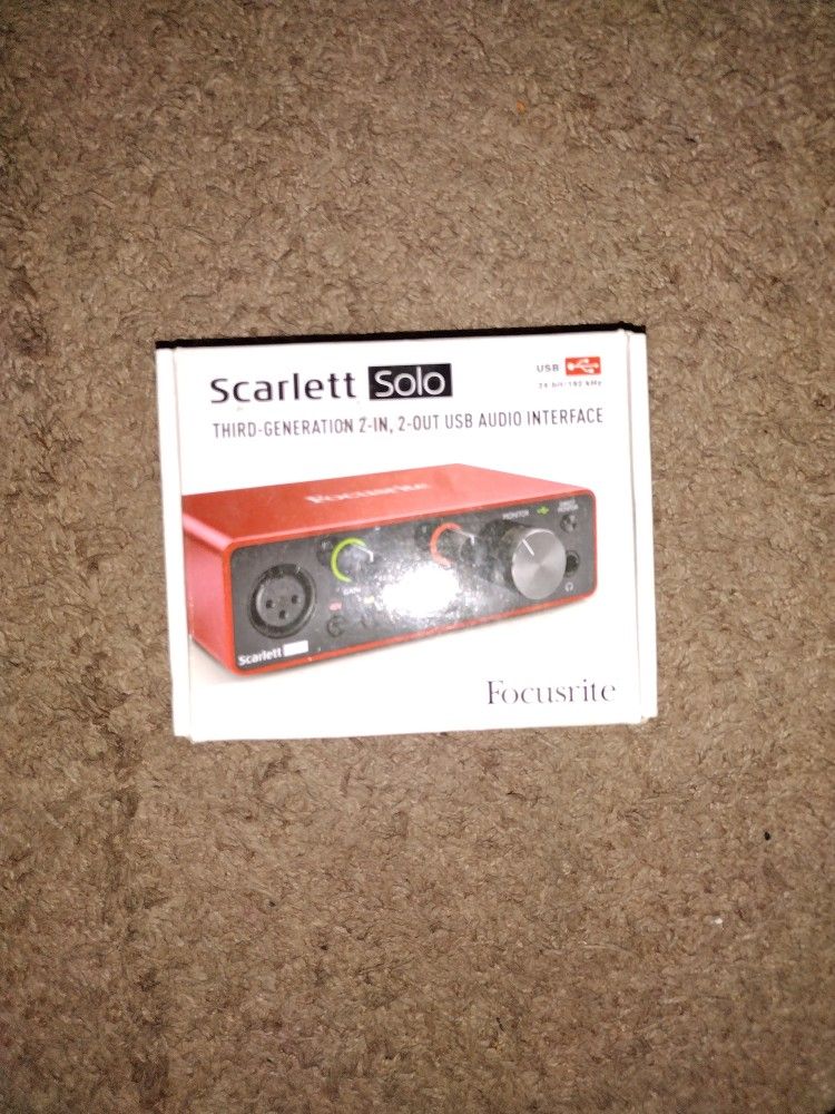 Audio Interface Red