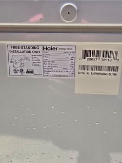 5.0 cu ft Haier Deep Freezer New/used