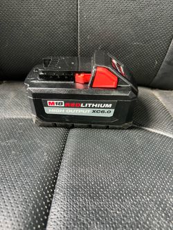 Milwaukee m18 high output 6.0ah battery