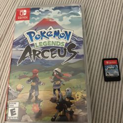 Pokemon Legends Arceus Switch Game