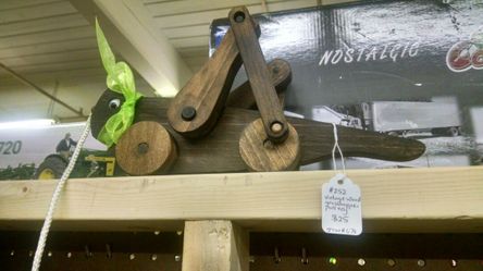 Vintage handmade grasshopper