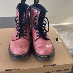 Pink Kids Dr Martens Size 3