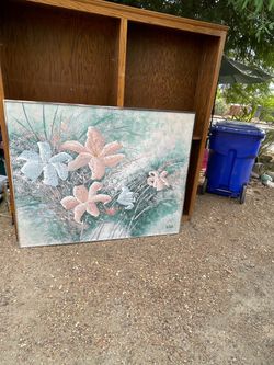 Big canvas paint