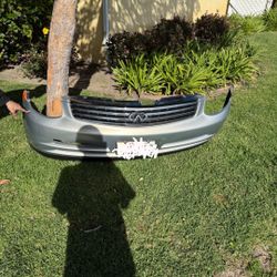 infiniti g35 4 door front bumper 