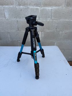 Adjustable Camera & Video Tripod Stand – Lightweight & Portable