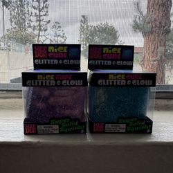 NeeDoh Nice Cube Glitter & Glow