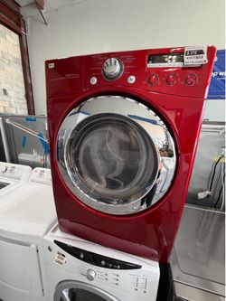 LG electric dryer red electric