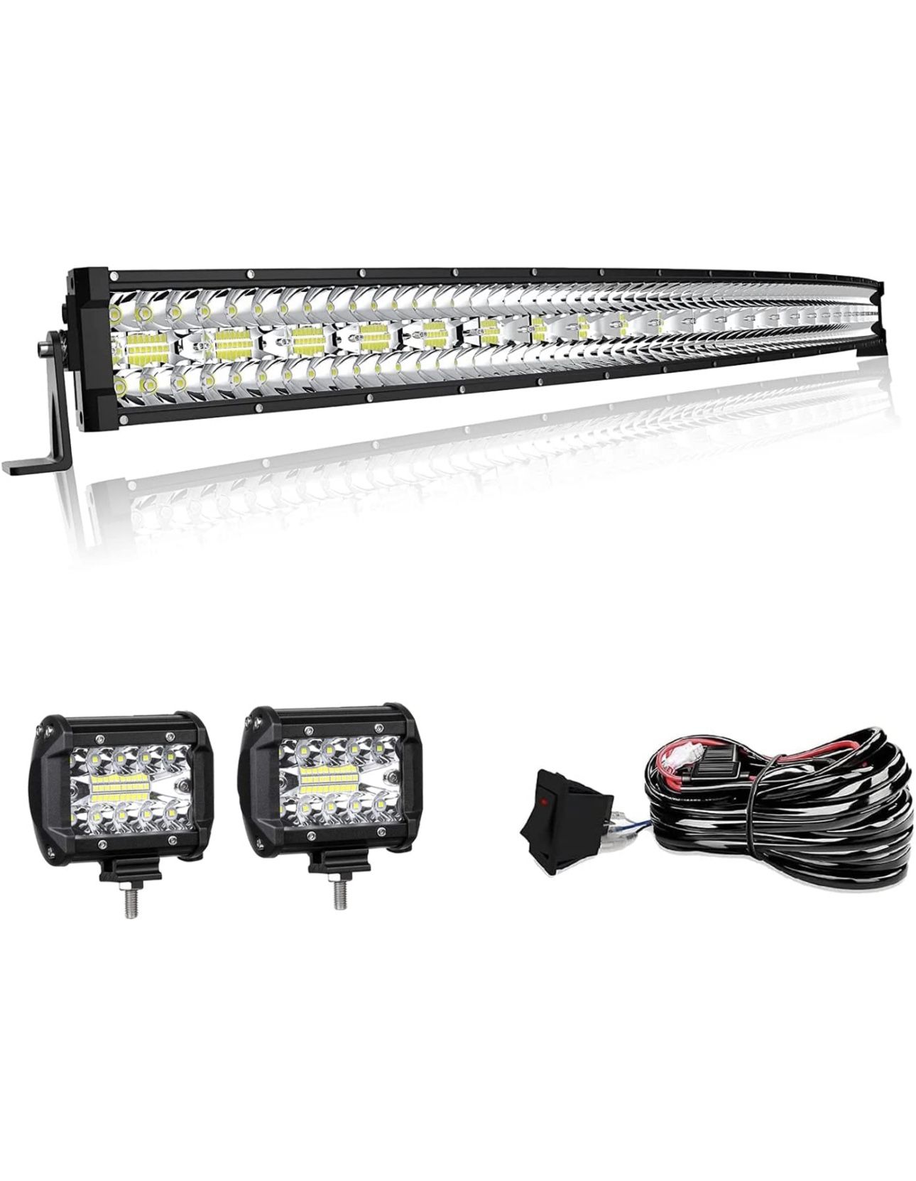 42 Inch LED Light bar And 2 4 Inch LED Pods
