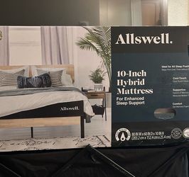 Allswell 10 inch Hybrid Mattress - Queen Mattress