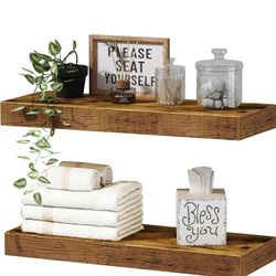 Floating Shelves for Wall Set Of 2 