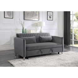 Convertible Studio Sofa with Pull-out Bed